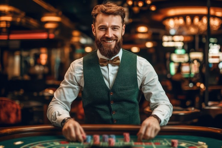 Antarmuka aplikasi mobile ojol555 menampilkan menu taruhan dan live casino